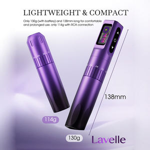 Máquina Inalámbrica de Batería INKin Lavelle para PMU y SMP con Carrera Ajustable, Lápiz de <span class=keywords><strong>Tatuaje</strong></span> Inalámbrico Recargable para PMU de Cejas, Labios y Cuero Cabelludo - Product Image 3