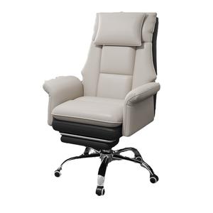 Chaise d'ordinateur de soutien de cou de haut-parleur léger confortable de luxe Big Boss chaise de bureau ergonomique de direction en cuir à vendre - Product Image 2