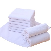 Serviette de pédicure de luxe en coton pur avec logo personnalisé pour spa beauté et massage des pieds