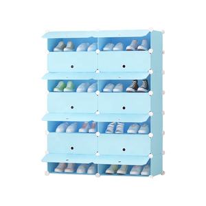 Armoire à <span class=keywords><strong>chaussures</strong></span> pliante en plastique pp, 1 pièce, support d'extérieur - Product Image 4