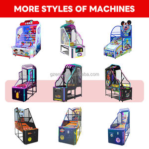 Máquina de Juego de Baloncesto para Niños, Operada con Monedas, Juego Interactivo de Competición Arcade, Gran Venta en Centros Comerciales - Product Image 5