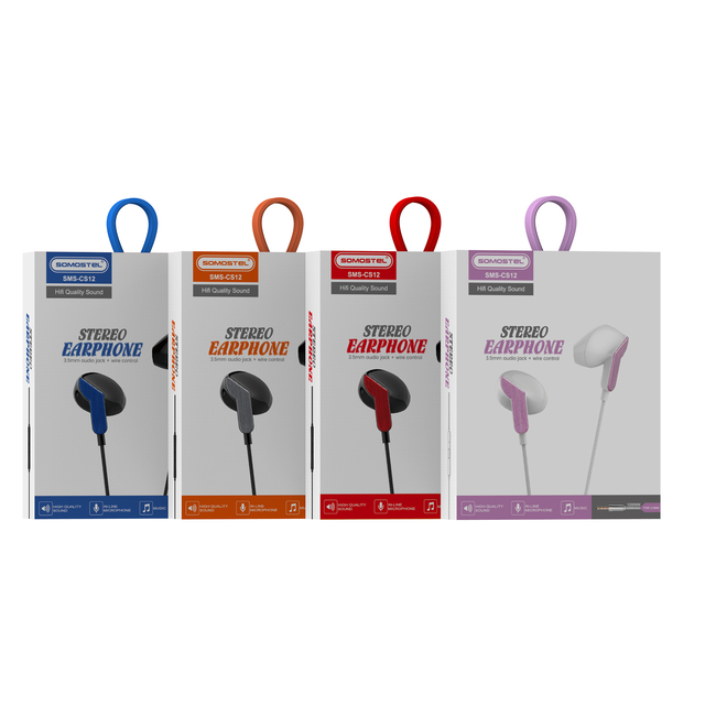 3.5MM Wired in Ear Headphone With HD Microphone OEM LOGO Auriculares Gaming in Ear Headset for Iphone/tablet/PC Wired Earphone