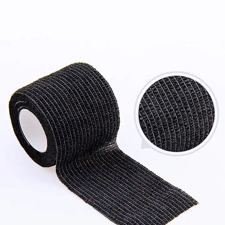 Source Bande adhésive de bandage de tatouage élastique auto-adhésif pour  couverture de poignée et enveloppe de bandage de poignée de sport pour  machine à tatouer on m.alibaba.com