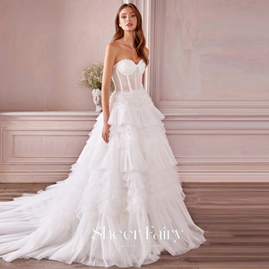 Robes de soirée élégantes bleues à col cœur pour femmes, robes de bal, robes de mariée, robes de soirée de luxe pour événements spéciaux à Dubaï SF088 - Product Image 2