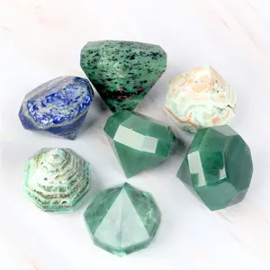 New Fashion Hand Carved Healing Quartz Crystal Diamond Carving For Decoration