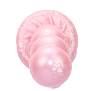 Extra großer Anal Plug 9cm Octopus Bead Silikon <span class=keywords><strong>Pink</strong></span> <span class=keywords><strong>Dildo</strong></span> mit Nippel Vibrator Drei Größen Sexspielzeug - Product Image 4