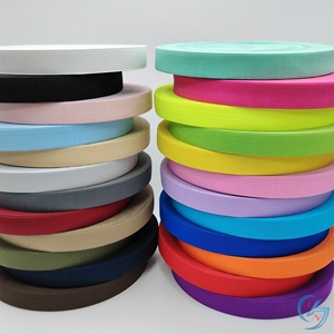 Nhà máy trực tiếp tùy chỉnh Trắng & Đen dệt kim ban nhạc đàn hồi chất lượng tốt <span class=keywords><strong>Webbing</strong></span> cho quần áo giá kinh tế - Product Image 2