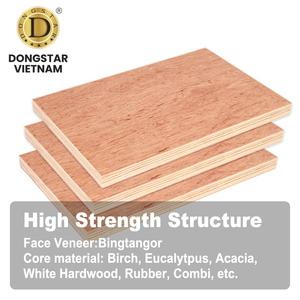 High Quality Okoume Bintangor Plywood 4x8ft Furniture Plywood <b>Sheet</b> for Cabinet Door Production - Product Image 5