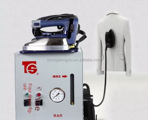 Plancha de Vapor Eléctrica de Doble Uso, Doméstica e Industrial, de 4L y 2400W, con Motor, para Tiendas de Ropa y Tintorerías - Product Image 4