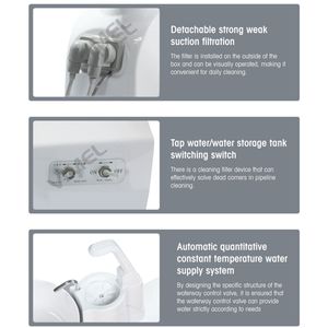 Ergonomic <strong>Dental</strong> <strong>Chair</strong> <strong>Unit</strong> with Turbine Power Source <strong>Medical</strong> Metal Equipment for Clinics - Product Image 6