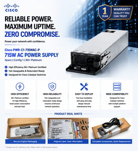 โมดูลจ่ายไฟ 715W AC Platinum Config รุ่น PWR-C1-715WAC-P มีสินค้าในสต็อก - Product Image 3
