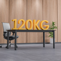 Table ergonomique à 4 pieds avec moteur unique réglable en hauteur Bureau électrique debout Système de levage intelligent Bureau d'ordinateur