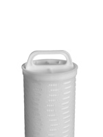 Cartouche filtrante plissée en polyester PP DM, longueur 40 pouces, avec capuchon à quatre griffes, pour réservoir sous pression, traitement de l'eau 0,22-100 microns