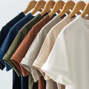 เสื้อยืดเปล่า MT2599 ขายส่ง เสื้อยืดผู้ชายผ้าคอตตอน 100% หนัก 320 กรัม สำหรับฤดูร้อน รับผลิตตามแบบ - Product Image 1