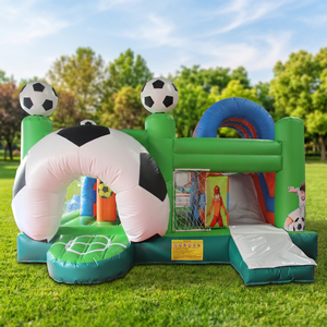 WINSUN Nuevo Diseño de Trampolín Inflable de Fútbol para Niños al Aire Libre - Product Image 1