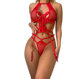 Ladies Nighty Sexy See Through Lenceria Para Mujer Baby Doll Ensemble Nuisette Babydoll Lingerie