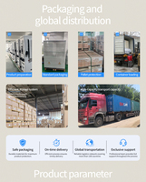 Batería de Iones de Litio Wattzing de 261 kWh con Certificación CE, Refrigerada por Aire, Garantía de 10 Años, 8000 Ciclos para Sistemas Híbridos de Red, Protección IP54