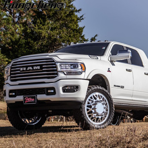 Rines Dobles Cromados Pulidos Personalizados de 8x6.5 8x200 10x225 para Chevy Silverado Ford F150 F250 F350 F450 Dodge Ram - Product Image 2