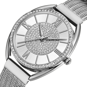 Reloj de Cristal para Mujer, de Moda, de Lujo, con Diamantes, Correa de Acero, Reloj de Pulsera de Cuarzo para Mujer - Product Image 2