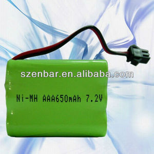 NI-MH 2/3AA 600 mAh 1.2 V Sạc Pin cho Xách Tay mini flashlight - Product Image 6