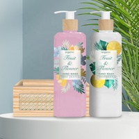 En vrac femmes enfants ury avec parfum de fruits exfoliant bio Spa clair aloès huile essentielle lavage des mains savon Lotion Gallon