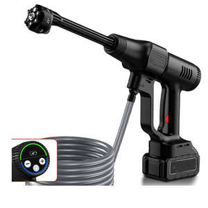 <span class=keywords><strong>Pistolet</strong></span> à eau de voiture sans balais 200Bar Nettoyeur à haute pression électrique <span class=keywords><strong>Pistolet</strong></span> à eau de jardin pour lavage de voiture à 3 vitesses - Product Image 4