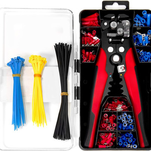 Juego de pelacables para ingeniería química, 260 piezas, accesorios de alambre de acero para terminales aislados y no aislados - Product Image 4