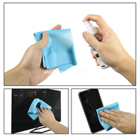 Kit De Nettoyage Pour ordinateur Liquide Portable Nettoyant Pour TV Spray Protecteur D'écran LCD Kit De Nettoyage avec Clavier Brosse et Chiffon