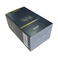 Cartons carrés personnalisables de luxe de qualité supérieure avec fermeture magnétique, boîte d'emballage de grande taille avec logo, boîte rigide en carton pour l'électronique
