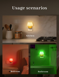 Lampe de <span class=keywords><strong>table</strong></span> <span class=keywords><strong>murale</strong></span> à brancher, mignonne, changeant de couleur, décoration de chambre d'enfant, veilleuse LED pour la décoration - Product Image 6