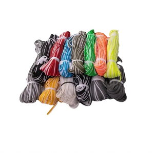 Offres Spéciales-Bande de garniture de passepoil gris en polyester 100% de haute qualité pour la couture sur les vêtements - Product Image 5