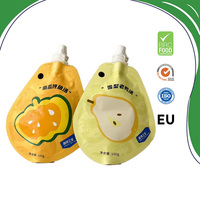 Pochettes souples personnalisées en plastique de qualité alimentaire à haute barrière Doypack pour sauces, liquides et condiments de boulangerie