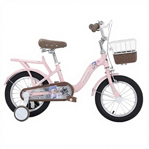 Precio de Fábrica al por Mayor: Sistema de Frenado con Rueda Auxiliar y Canasta de Plástico de Una Velocidad (12-18 Pulgadas) para Bicicletas Infantiles de 3 a 12 Años - Product Image 1