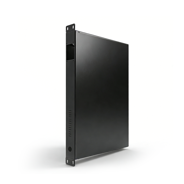 Factory Custom Design Industrial Box Casing Fabrication Full Aluminum Brushed 19" 1U Rackmount Server Chassis Enclosure
