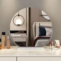 Miroir intelligent moderne à DEL Miroir mural en verre miniature pour salle de bain Prix d'usine Personnalisation directe Fabricant