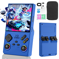 Plus de 40 000 jeux, console de jeu portable rétro V40 Max 128 Go, écran de 4,0 pouces, lecteur de jeux vidéo de poche, Rockchip RK3326 Linux