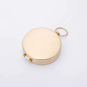 In Stock Hot Sale Copper <strong>Compass</strong> Retro Pocket <strong>Watch</strong> <strong>Compass</strong> Outdoor Mountaineering Multi-functional Luminous <strong>Compass</strong> <strong>with</strong> Cover - Product Image 5