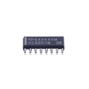 Multiplmultiplekser atau sakelar multipleks Analog 8:1 tunggal 16-Pin SOIC T/R chip ic sirkuit terpadu chip