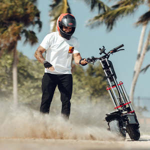 Tifgalop K8 Scooter 3000W Dual Motor 65+ Miles Range 28 Mph <b>Top</b> Speed 550 Lbs <b>Load</b> Capacity 38Ah 60V - Product Image 2