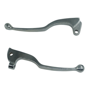 Palanca de freno de disco y palanca de embrague para motocicleta Yamaha YZ80 125 TW XT225 250 350, aleación de aluminio CNC plateada, accionada por cable - Product Image 1
