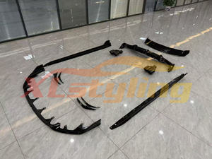 XLstyling - Kit Aerodinámico Negro Brillante de Alta Calidad, Faldones Laterales, Alerón Delantero, Difusor Trasero, Tubo de Escape para <span class=keywords><strong>BMW</strong></span> F70 a <span class=keywords><strong>M135</strong></span> MP Kit - Product Image 2