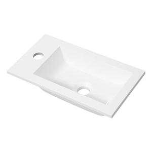 TONA <span class=keywords><strong>Meuble</strong></span>-lavabo mural moderne en bois grainé, résistant à l'eau, avec miroir LED 400 mm, écologique, pour petite <span class=keywords><strong>salle</strong></span> <span class=keywords><strong>de</strong></span> <span class=keywords><strong>bain</strong></span> - Product Image 6