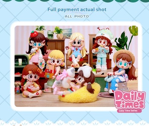 Milay mật ong thời gian lười biếng loạt hộp mù đông lạnh PVC phim hoạt hình Đồ chơi máy thổi khí dễ thương hoạt hình sưu tập Máy tính để bàn cầm tay 1/60 - Product Image 6