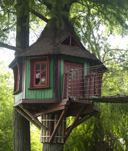 Lüks kuş kafesi-şekil Serenity prefabrik ahşap ağaç ev özelleştirilebilir yapay ağaç ev sıcak satış oteller için - Product Image 2