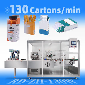 Tự động Pill vỉ tấm Board cartoning viên nang cartoner <span class=keywords><strong>mini</strong></span> chai Gói Ống cartoning máy - Product Image 1