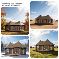 Design unique Camping dans le désert Hébergement de voyage Tente d'hôtel glamping