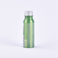 Bouteille en aluminium 50ml 60ml à col ROPP, sans BPA, recyclable, pour shots énergétiques, mini-bouteille d'alcool, concentré de café froid, emballage de boissons prêtes à boire