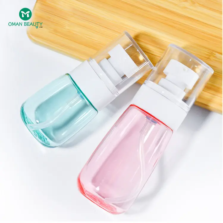 100ml pink small empty refillable perfume cosmetic hair continuous chloroform plastic bottle sprays glass mist spray bottles
