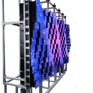 Thông minh LED cơ khí ma trận năng động động LED bảng điều chỉnh màn hình hiển thị trong nhà động tương tác LED Tường cho thuê Dễ dàng cài đặt GoB - Product Image 1