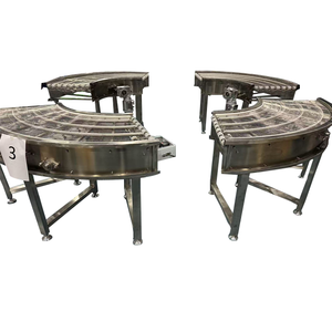 Transportadores de Malha de Aço Inoxidável com Curva de 90 Graus, Sistema de Correia Transportadora para Linha de Montagem de Alimentos - Product Image 4